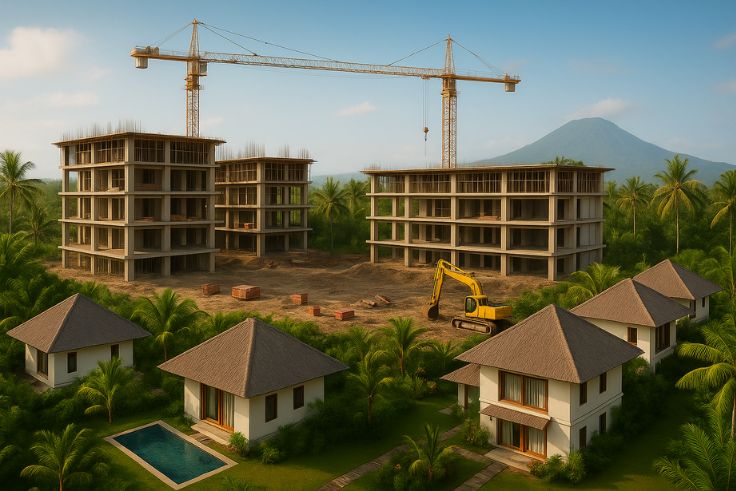 DENPASAR – The Bali Provincial Government has officially imposed a moratorium on the construction of hotels, villas, restaurants, and other commercial infrastr…