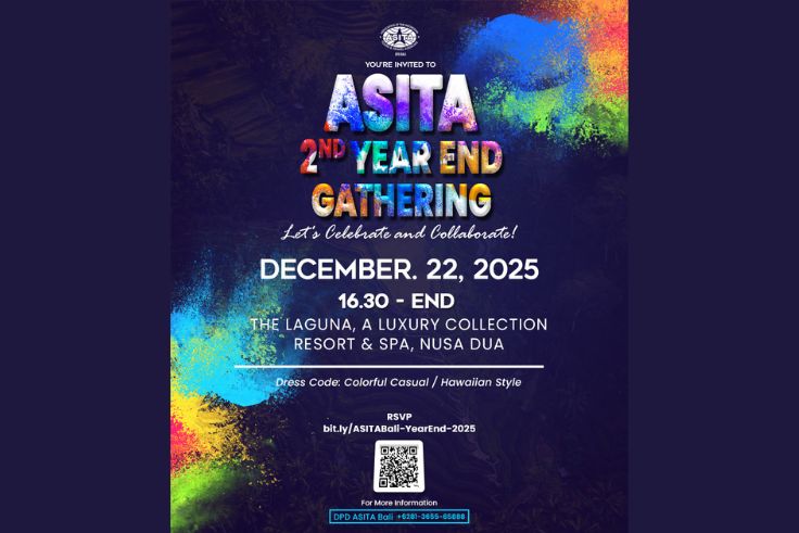 BADUNG, BALINEWS.ID – The Indonesian Association of Travel Agents (ASITA) Bali is set to hold the 2nd ASITA Year End Gathering 2025 on Monday, December 22, 202…