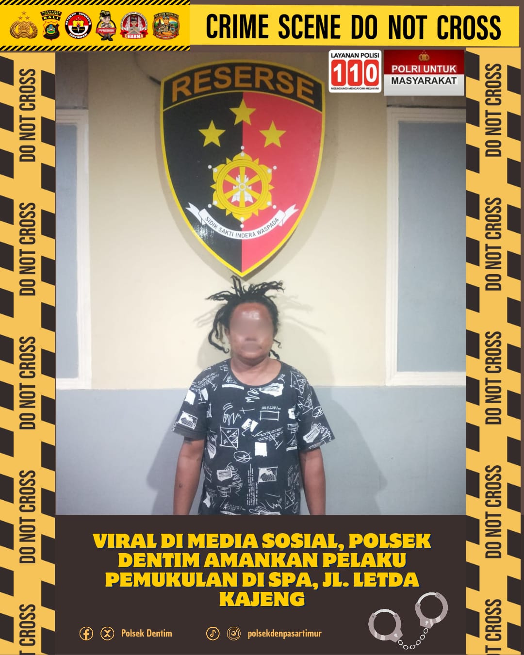 BALINEWSID.COM, DENPASAR — A violent incident involving a man who assaulted a spa therapist and threatened to burn down the premises in East Denpasar has gone …
