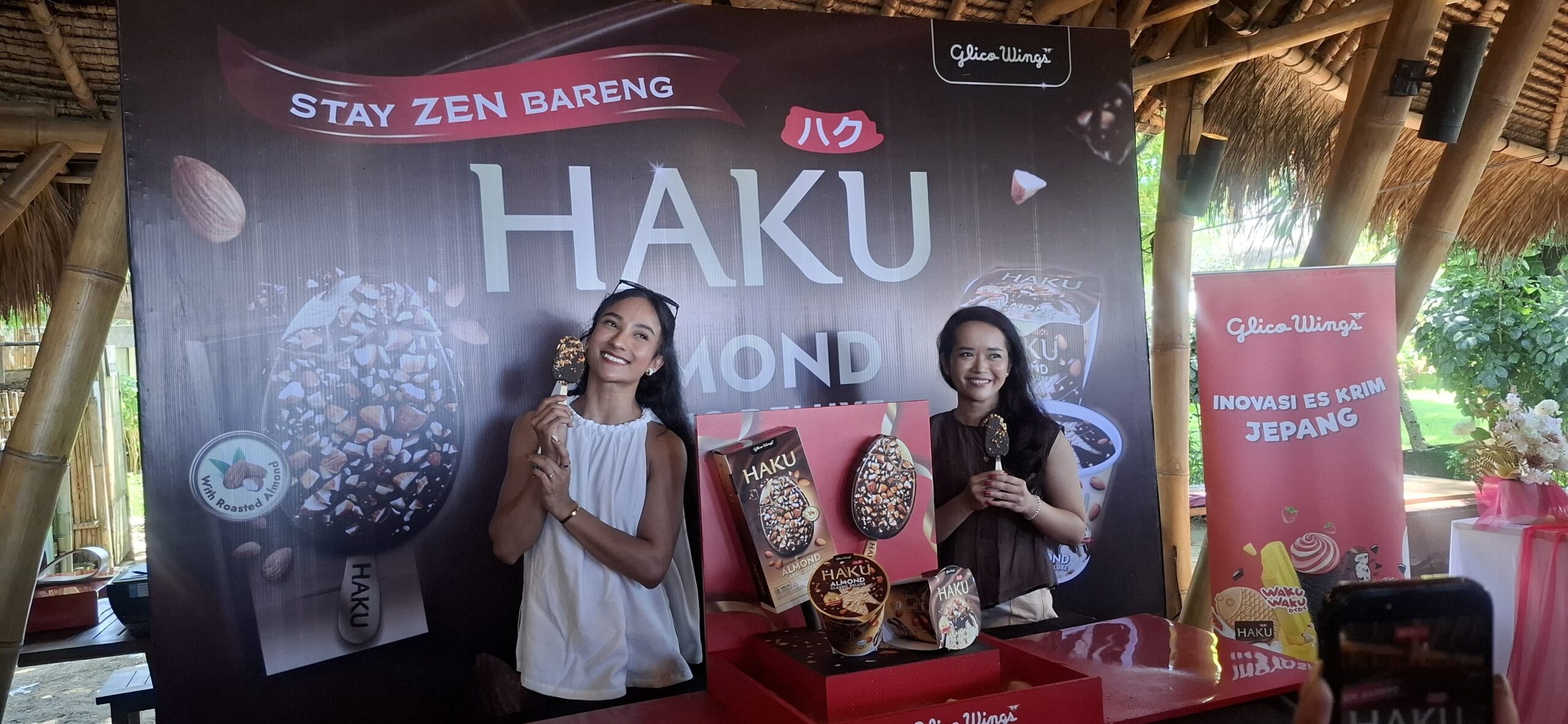 BALINEWSID.COM, DENPASAR - In celebration of World Healing Day 2026, Glico WINGS launched its premium Japanese ice cream product, HAKU Almond Classic Deluxe, i…