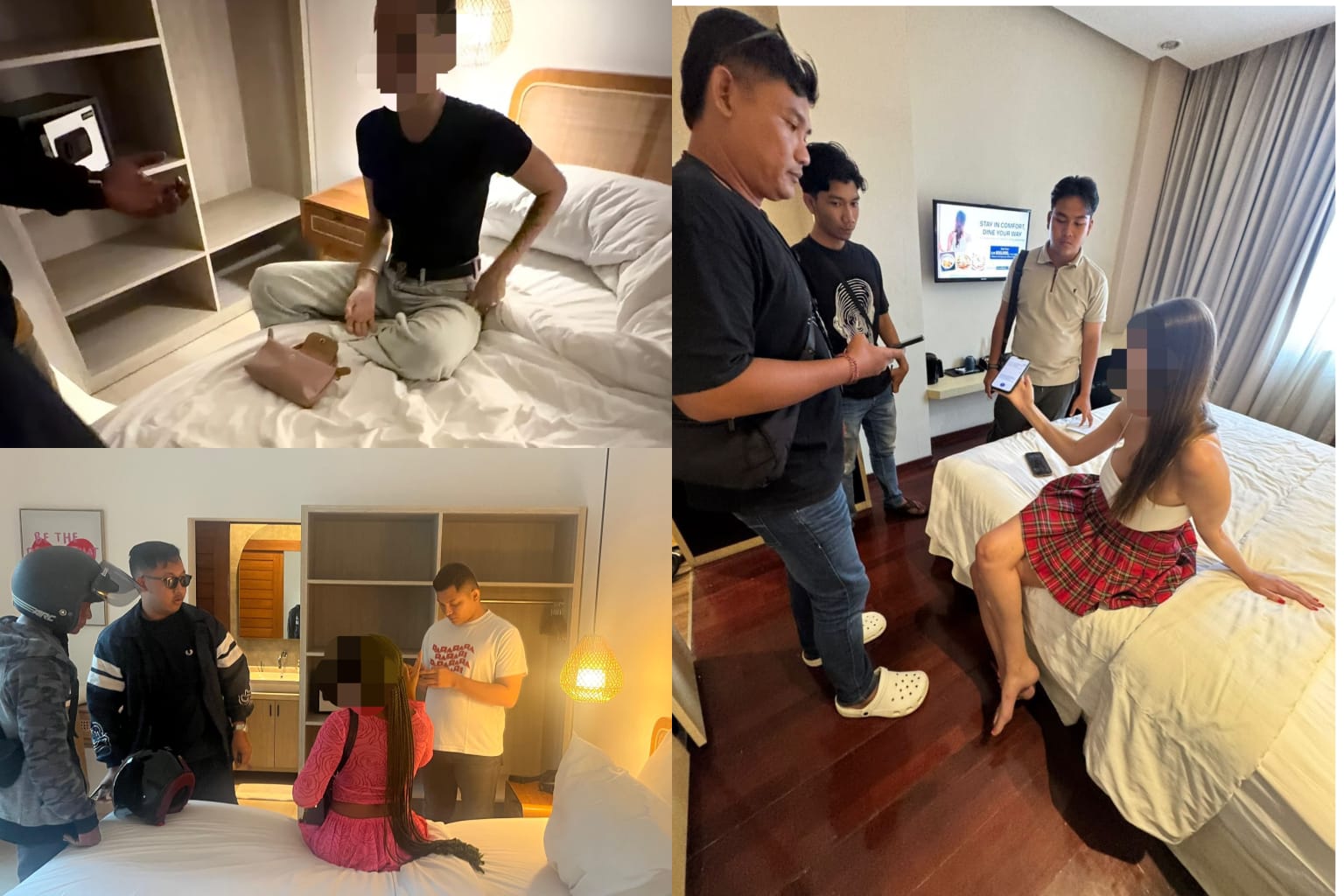 BALINEWSID.COM, DENPASAR — The Denpasar Class I Immigration Office (TPI Denpasar) has apprehended three foreign nationals suspected of operating an online pros…