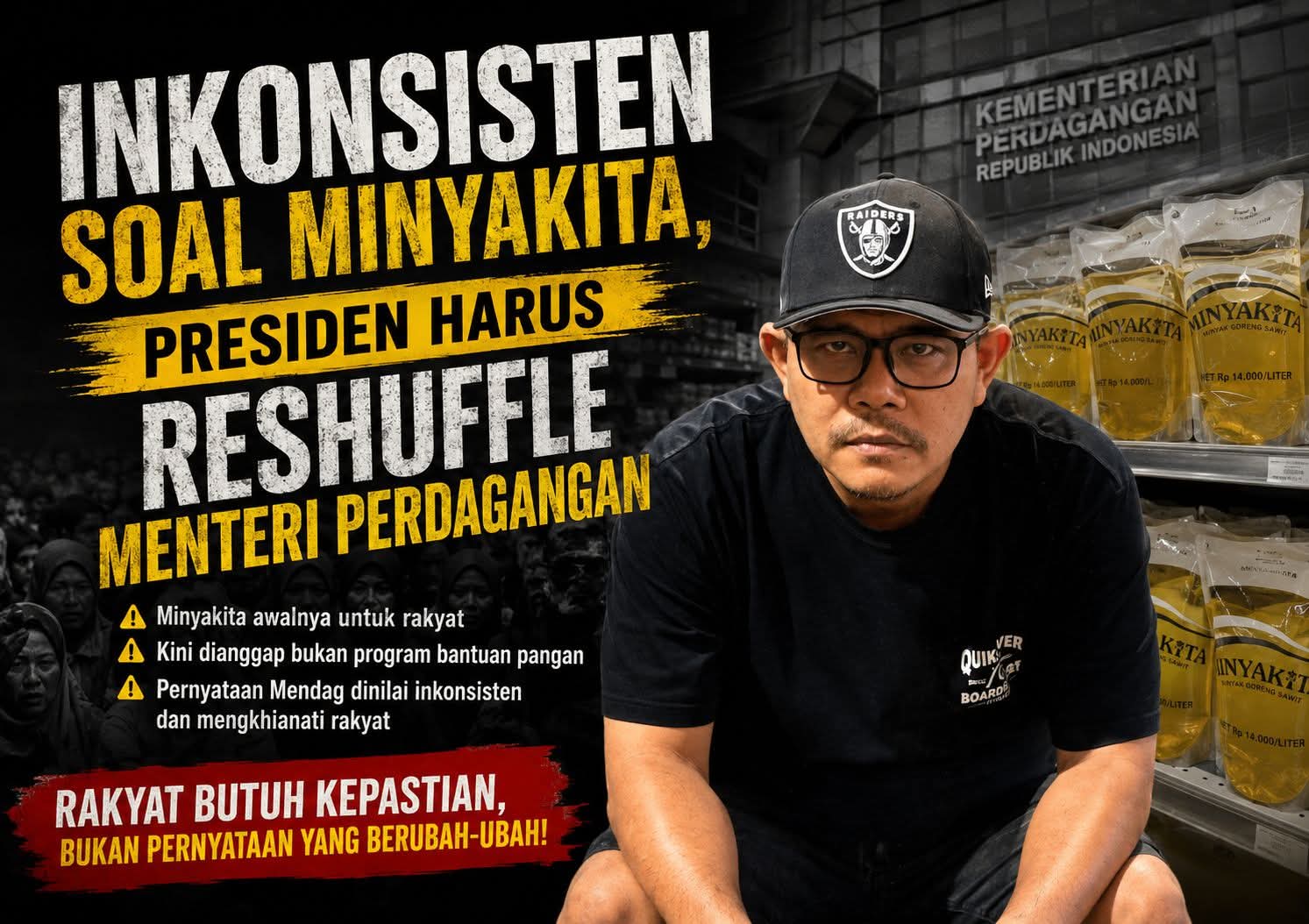 BALINEWSID.COM, JAKARTA – The Forum Masyarakat Pemantau Negara (Formapera) has called on President Prabowo Subianto to remove Trade Minister Budi Santoso from …