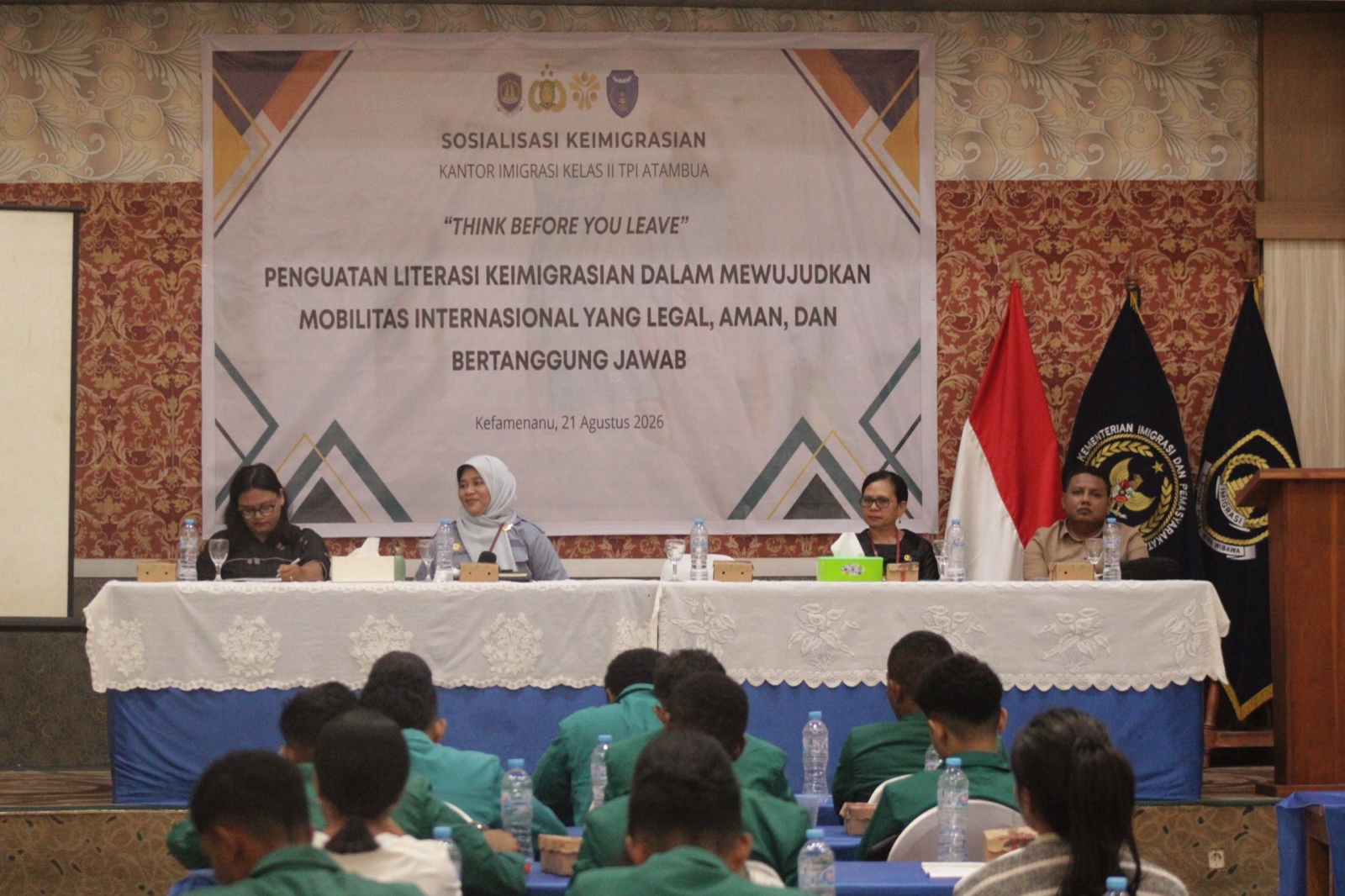 BALINEWSID.COM, ATAMBUA — The Class II Immigration Office of TPI Atambua, in collaboration with the NTT Agency for the Protection of Indonesian Migrant Workers…