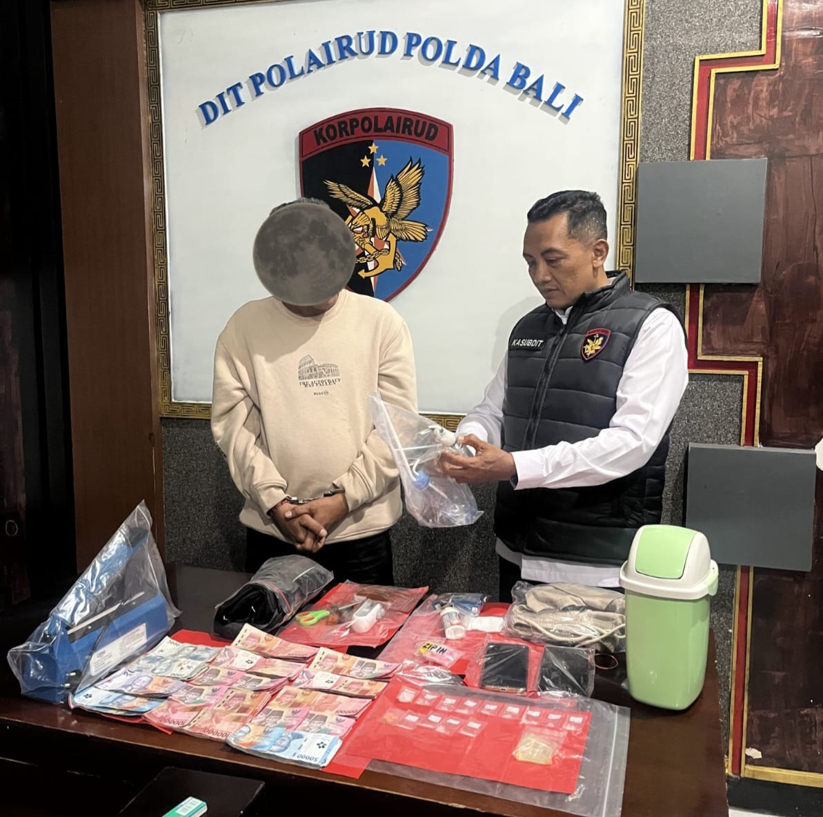 BALINEWSID.COM, DENPASAR — The Law Enforcement Sub-Directorate (Subdit Gakkum) of the Bali Police’s Directorate of Water and Air Police (Ditpolairud) has arres…