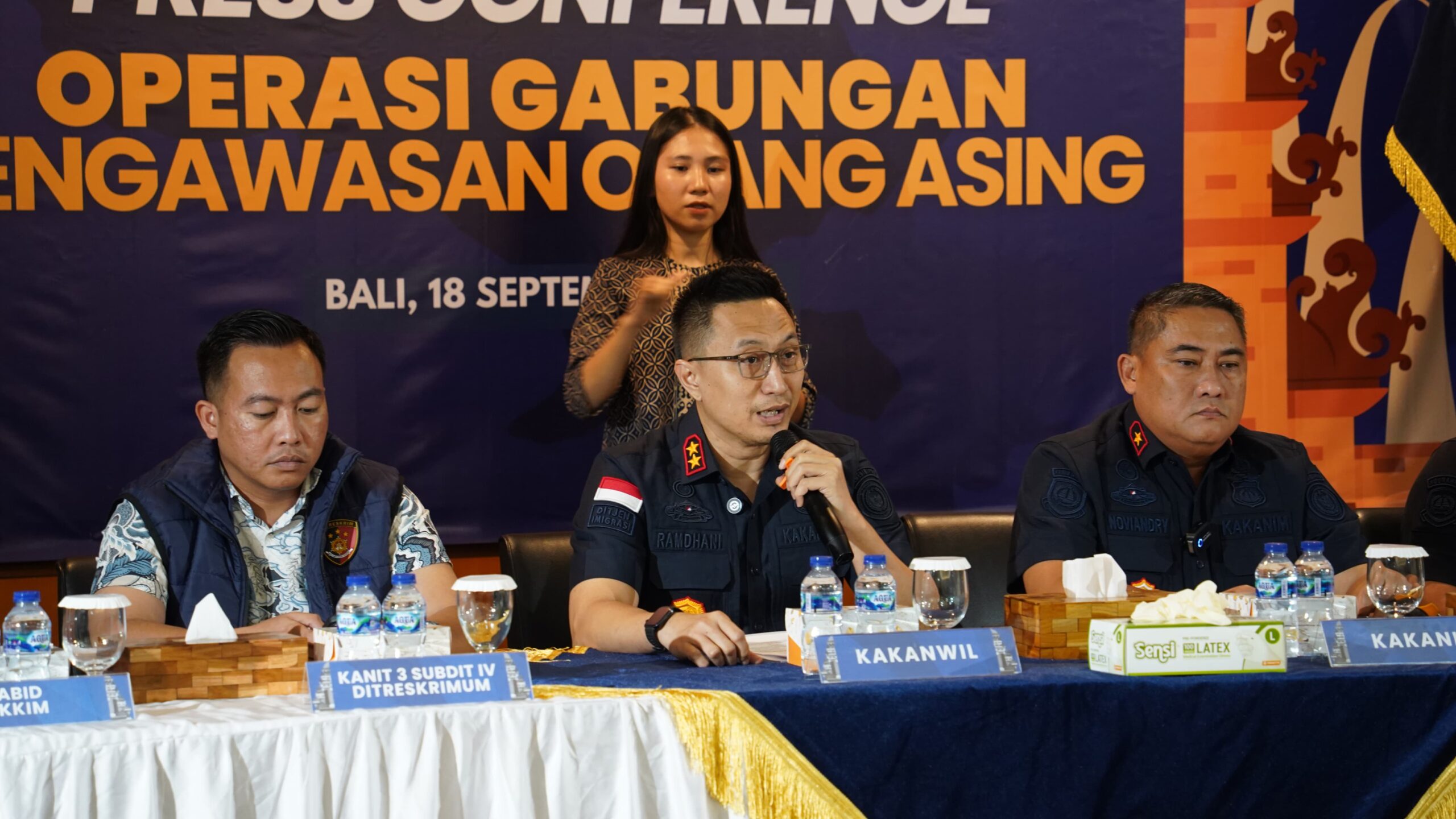 Ngurah Rai Immigration Detains 13 Foreign Nationals in Suspected Prostitution Operation
