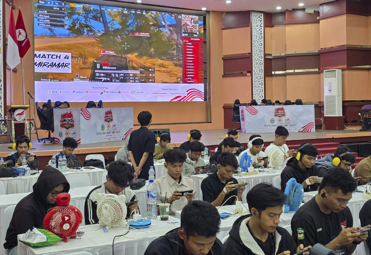 North Sumatra Esports Championship Draws 220 Athletes, Targets PORWIL 2027