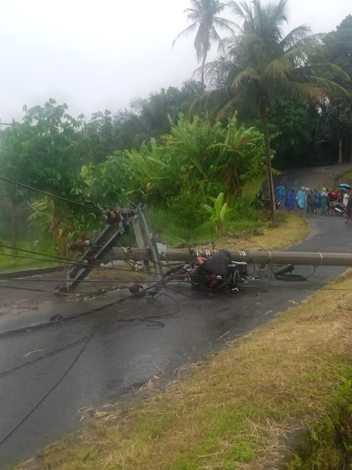 KARANGASEM, BALINEWS.ID - I Nengah Suari seorang pegawai kontrak di Dinas Lingkungan Hidup (DLH) Kabupaten Karangasem meninggal dunia usai tertimpa tiang listr…