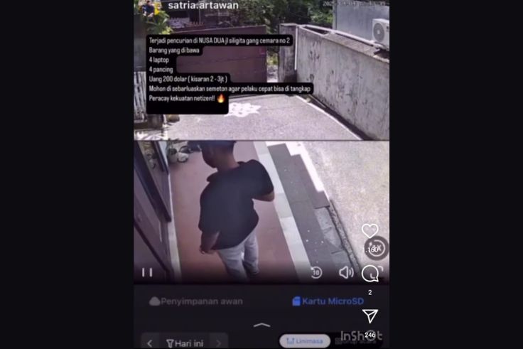 BADUNG, BALINEWS.ID – Aksi pencurian dengan modus pura-pura bertamu terjadi di sebuah vila di Jalan Siligita, Gang Cemara No. 2, Nusa Dua, Badung, Jumat (4/4/2…