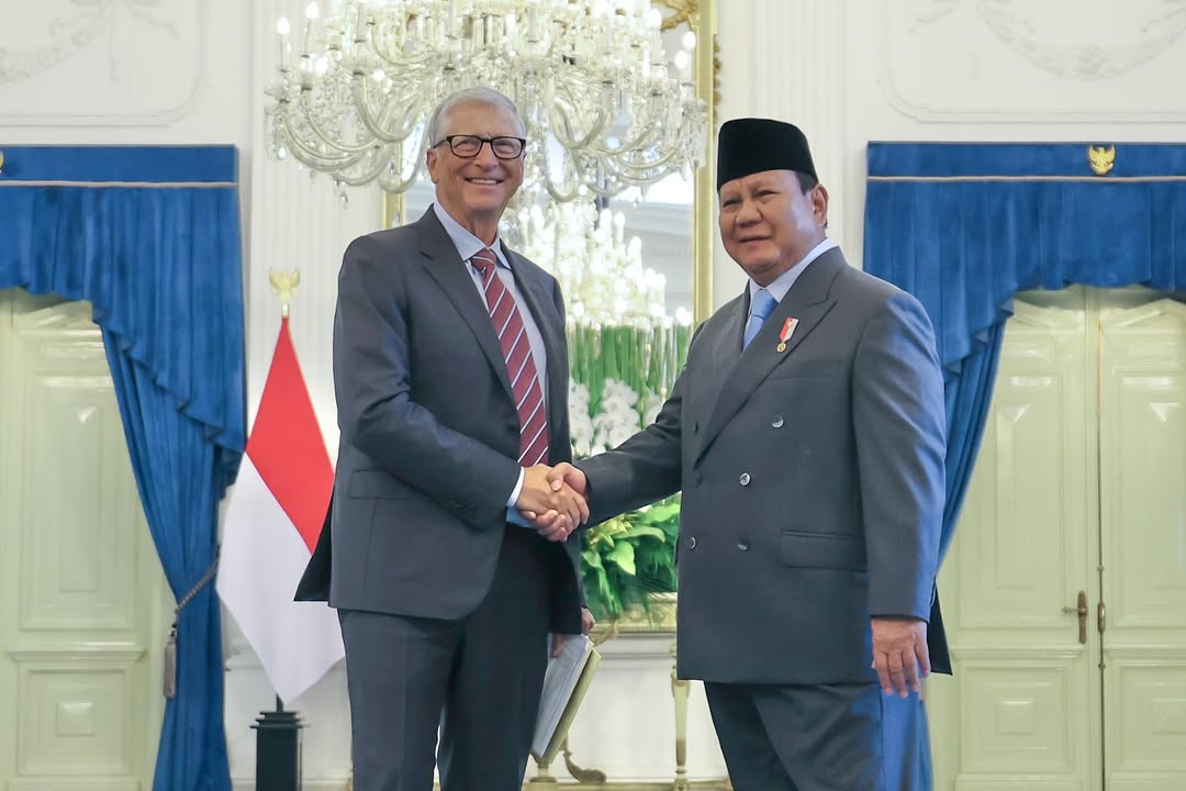 NASIONAL, Balinews.id - Presiden Republik Indonesia, Prabowo Subianto, menerima kunjungan kehormatan pendiri Microsoft dan Gates Foundation, Bill Gates, di Ist…