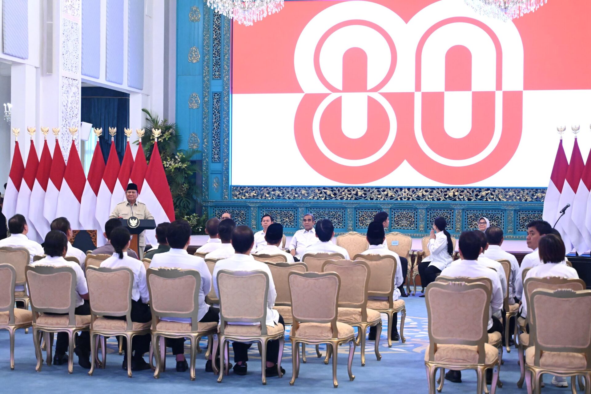 NASIONAL, Balinews.id - Presiden Prabowo Subianto secara resmi meluncurkan logo dan tema Hari Ulang Tahun (HUT) ke-80 Kemerdekaan Republik Indonesia yang digel…