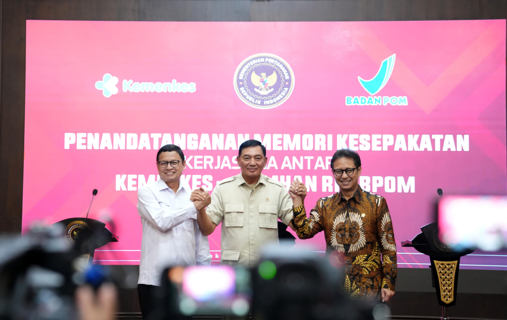 NASIONAL, BALINEWS.ID - Baru-baru ini,  Kementerian Pertahanan (Kemhan) menandatangai memori kesepakatan dengan Kementerian Kesehatan (Kemenkes), dan Badan Pen…