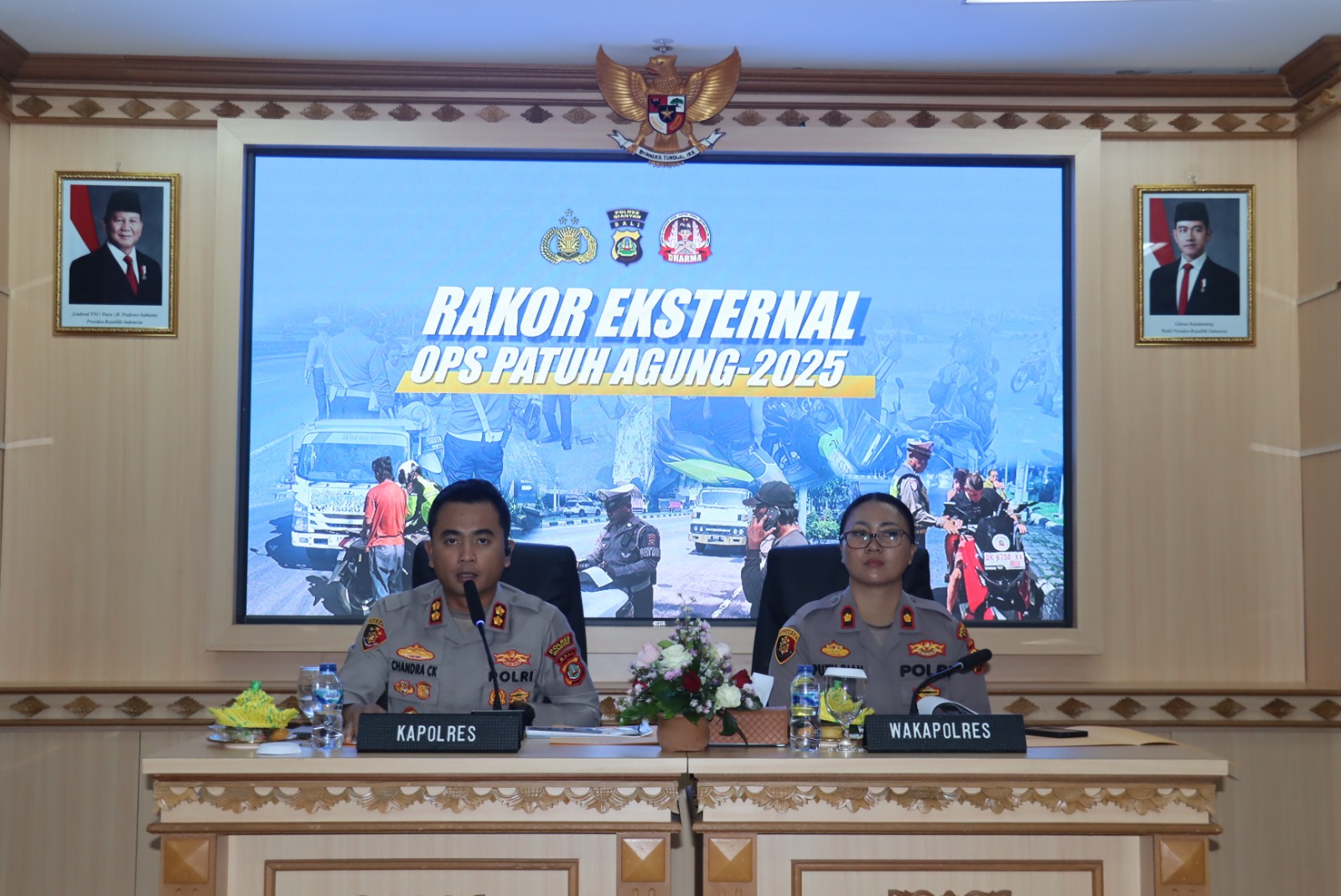 GIANYAR, BALINEWS.ID – Menyambut pelaksanaan Operasi Patuh Agung 2025, Polres Gianyar menggelar Rapat Koordinasi Eksternal di Ruang Rapat Utama (Rupatama) Catu…