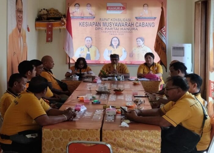 SEMARAPURA, BALINEWS.ID – Dewan Pimpinan Cabang (DPC) Partai Hanura Kabupaten Klungkung mulai memanaskan mesin organisasi menjelang pelaksanaan Musyawarah Caba…