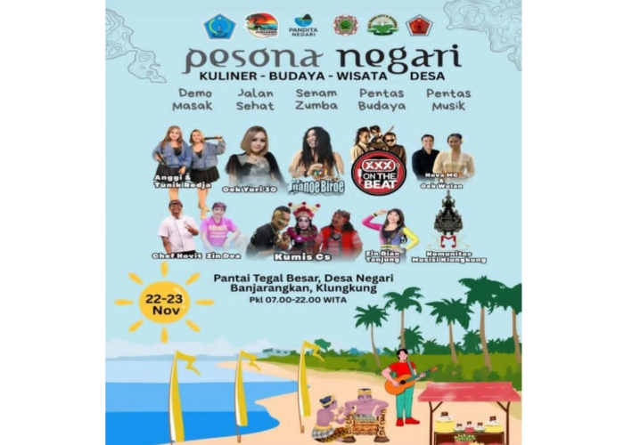SEMARAPURA, BALINEWS.ID – Desa Negari kembali menggulirkan agenda tahunan untuk memperkenalkan potensi lokalnya melalui penyelenggaraan Festival “Pesona Negari…