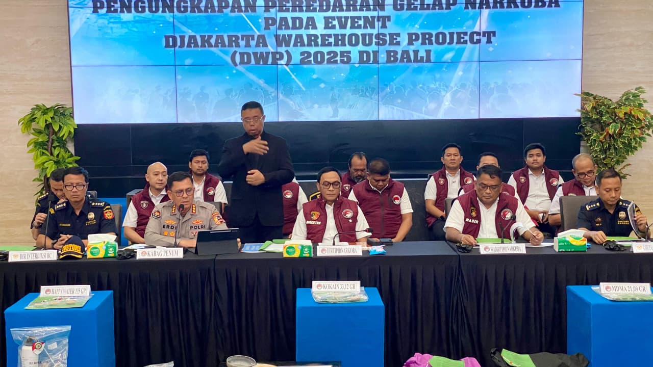 NASIONAL, BALINEWS.ID - Bareskrim Polri membongkar upaya peredaran  narkotika yang diduga disiapkan jelang pelaksanaan Djakarta Warehouse Project (DWP) 2025 di…