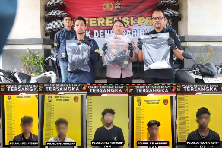 DENPASAR, BALINEWS.ID - Unit Reskrim Polsek Denpasar Barat berhasil menangkap lima pelaku aksi begal yang sempat viral di media sosial beberapa waktu lalu. Per…