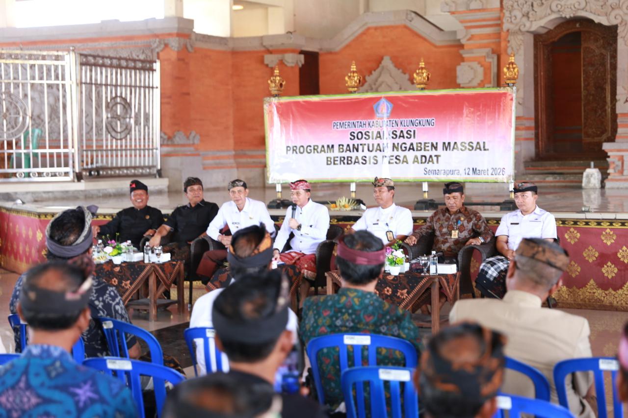 KLUNGKUNG, BALINEWS.ID – Pemerintah Kabupaten Klungkung terus menunjukkan komitmennya dalam menjaga kelestarian adat dan budaya Bali. Salah satunya melalui pro…