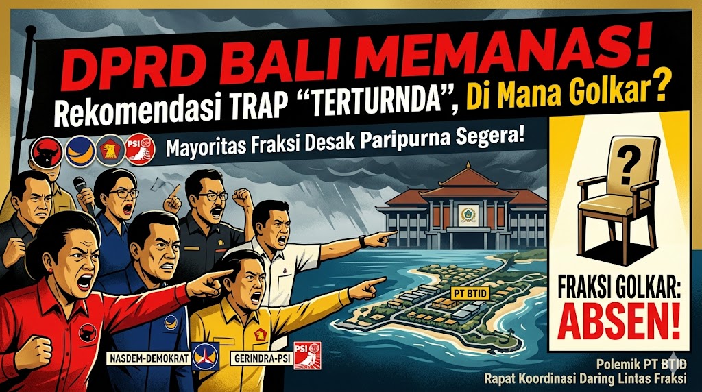 Mayoritas Fraksi Desak Rekomendasi Pansus TRAP Segera Diparipurnakan