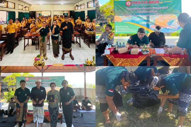 KARANGASEM, BALINEWS.ID – Komitmen membangun kesadaran hukum sekaligus menjaga kelestarian kawasan suci diwujudkan Fakultas Hukum Universitas Mahasaraswati (UN…