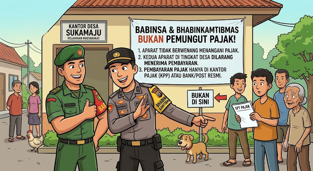 JAKARTA, BALINEWS.ID — Direktorat Jenderal Pajak (DJP) secara tegas meluruskan spekulasi publik terkait peran Bintara Pembina Desa (Babinsa) TNI AD dan Bhayang…