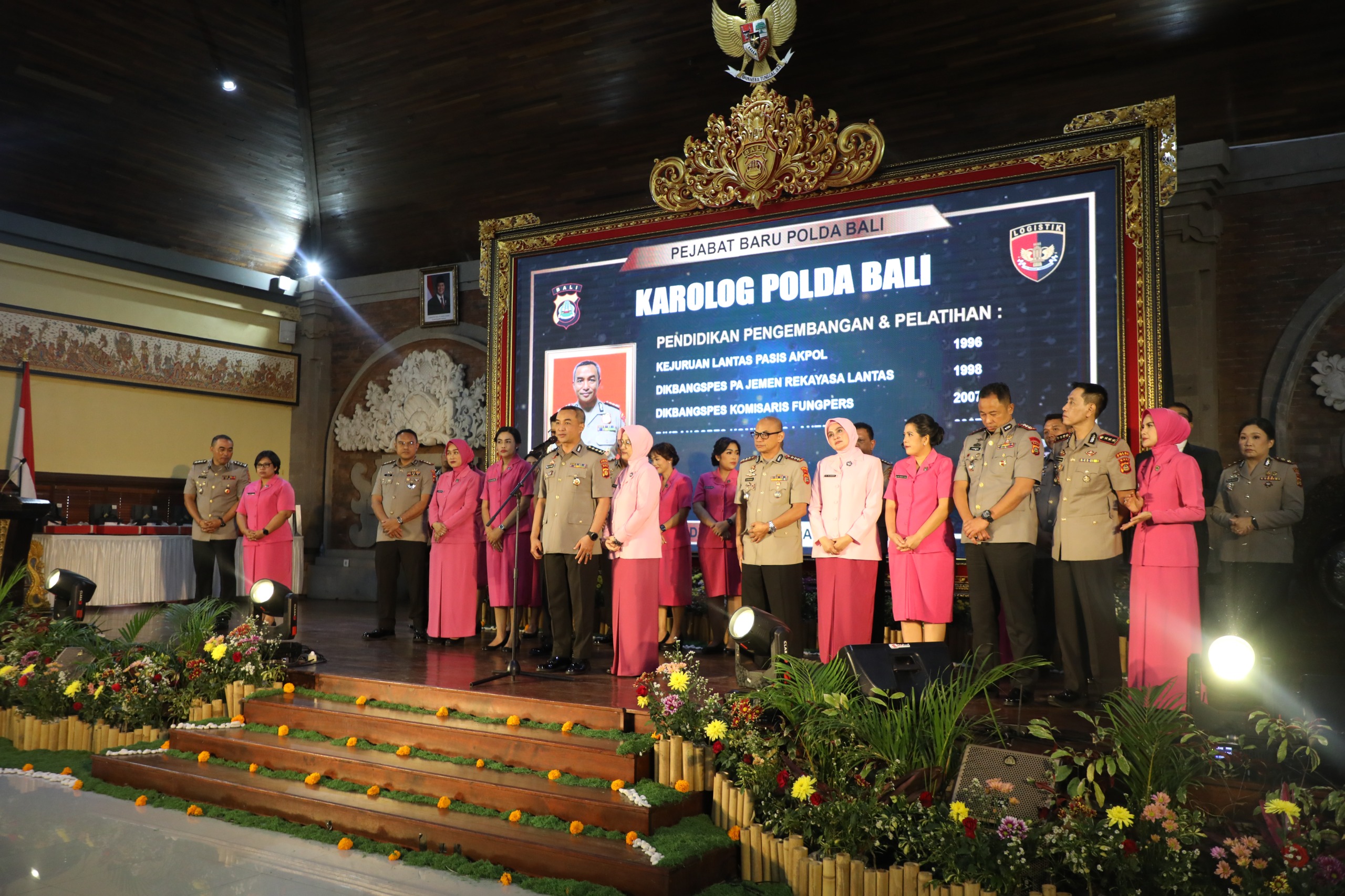 Polda Bali Gelar Pisah Sambut PJU dan Jajaran Kapolres, Pejabat Baru Diminta Segera Beradaptasi dengan Karakteristik Wilayah