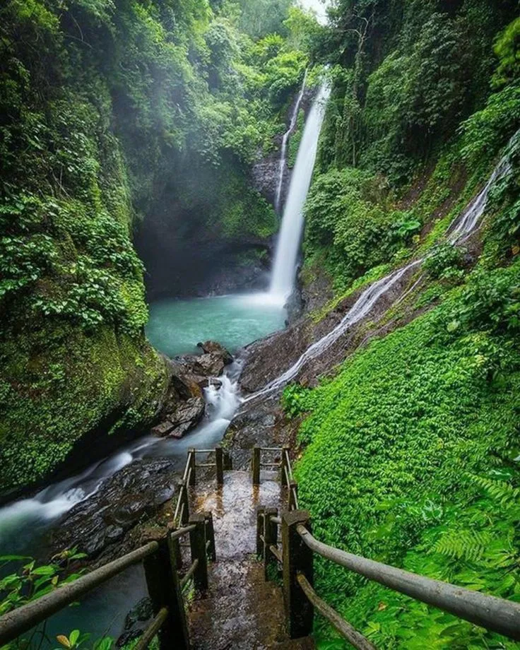 BALINEWS.ID – Surga Wisata Petualangan di Bali Utara yang Memacu Adrenalin . Tidak semua air terjun diciptakan hanya untuk dinikmati dari kejauhan. Ada air ter…