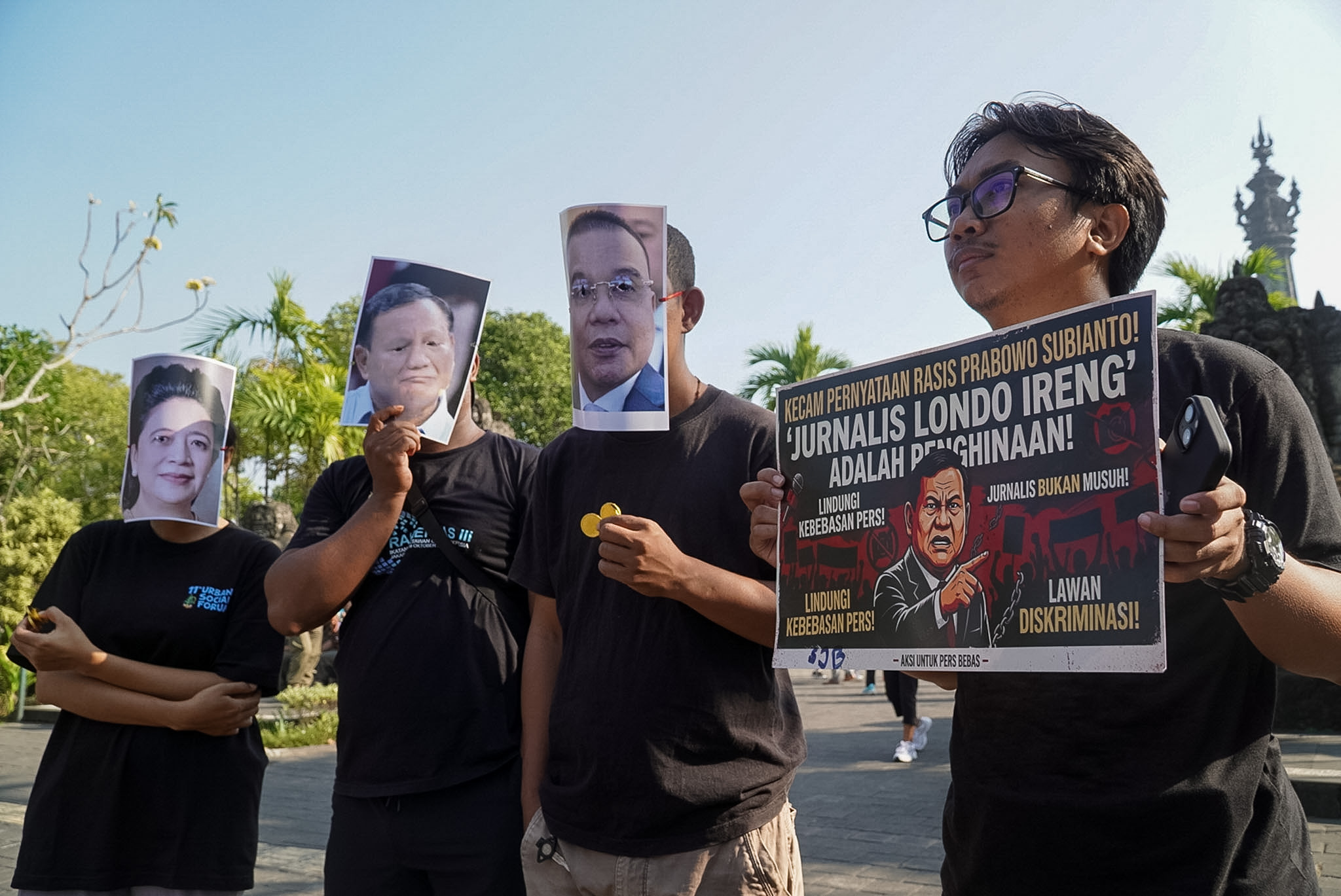 BALINEWS.ID, DENPASAR – Solidaritas Jurnalis Bali (SJB) menggelar aksi menolak pelabelan “londo ireng” terhadap jurnalis, wartawan, pengamat, dan lembaga swada…