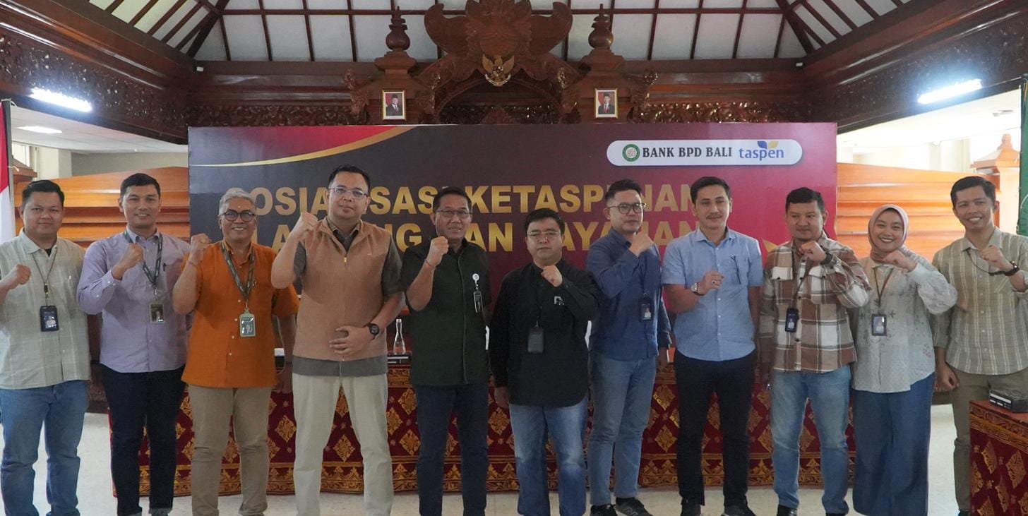Tingkatkan Layanan untuk Nasabah, Bank BPD Bali Bersinergi dengan PT Taspen Gelar Sosialisasi Mekanisme "Flagging" Baru