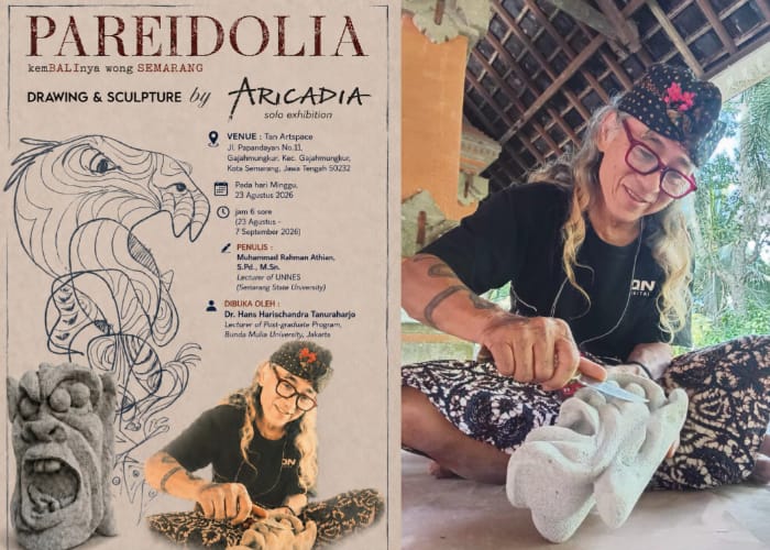 Aricadia Pulang ke Semarang, Hadirkan Pameran Tunggal "Pareidolia" Usai 28 Tahun Berkarya di Bali