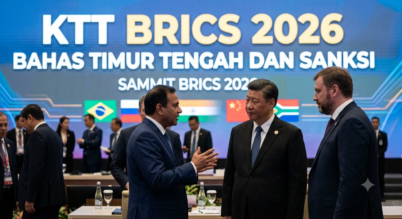 KTT BRICS 2026 Bahas Timur Tengah dan Sanksi, Apa Dampak Bagi Bali