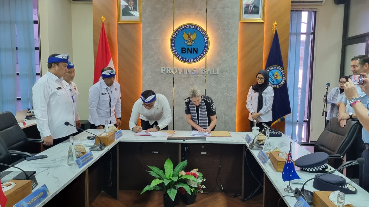 BNN RI dan AFP Perpanjang MoU, Perkuat Kerja Sama Hadapi Peredaran Narkotika Lintas Negara