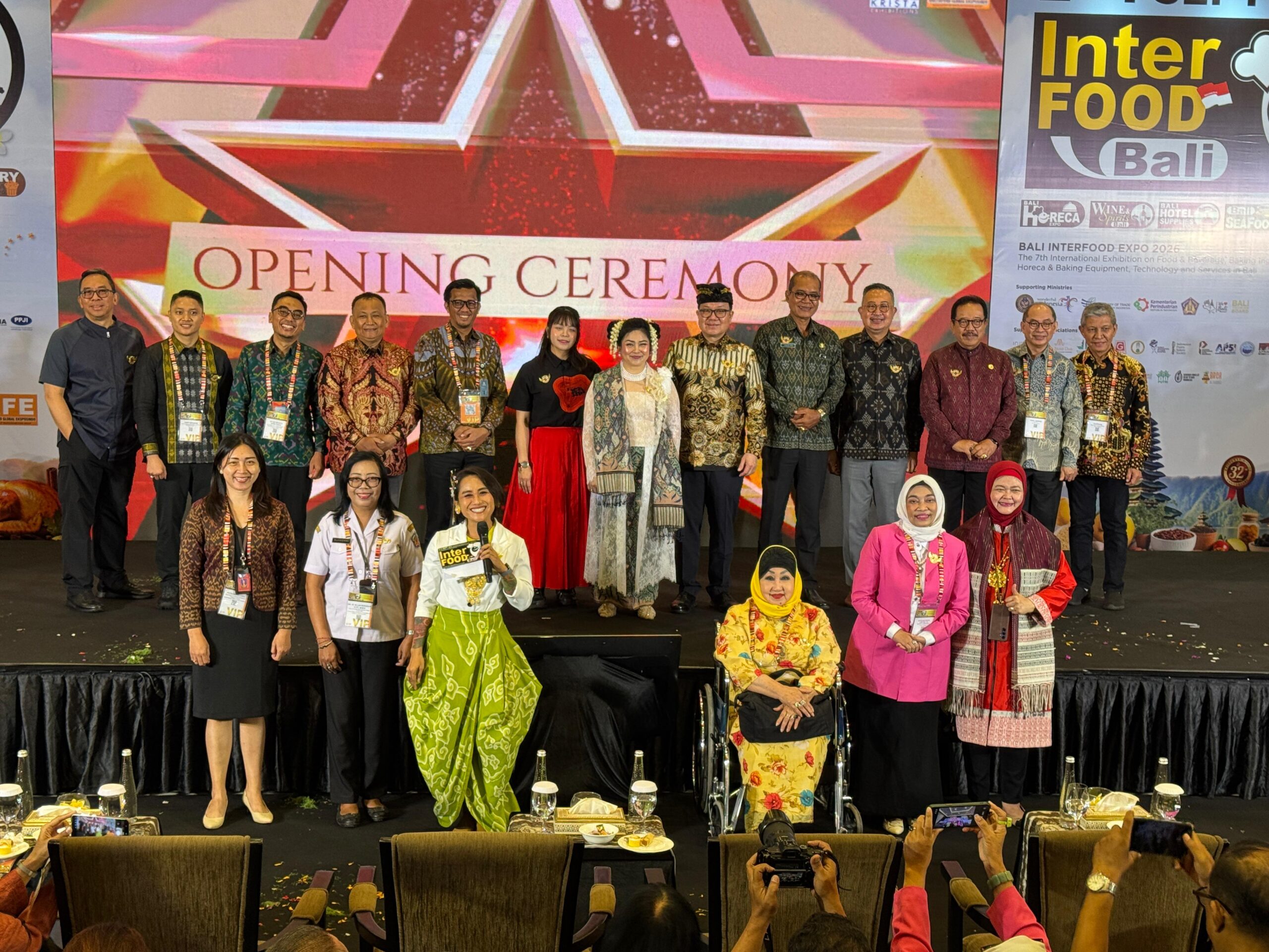 Bali Interfood 2026 Dibuka, 110 Peserta dari 8 Negara Bidik Pasar F&B Bali