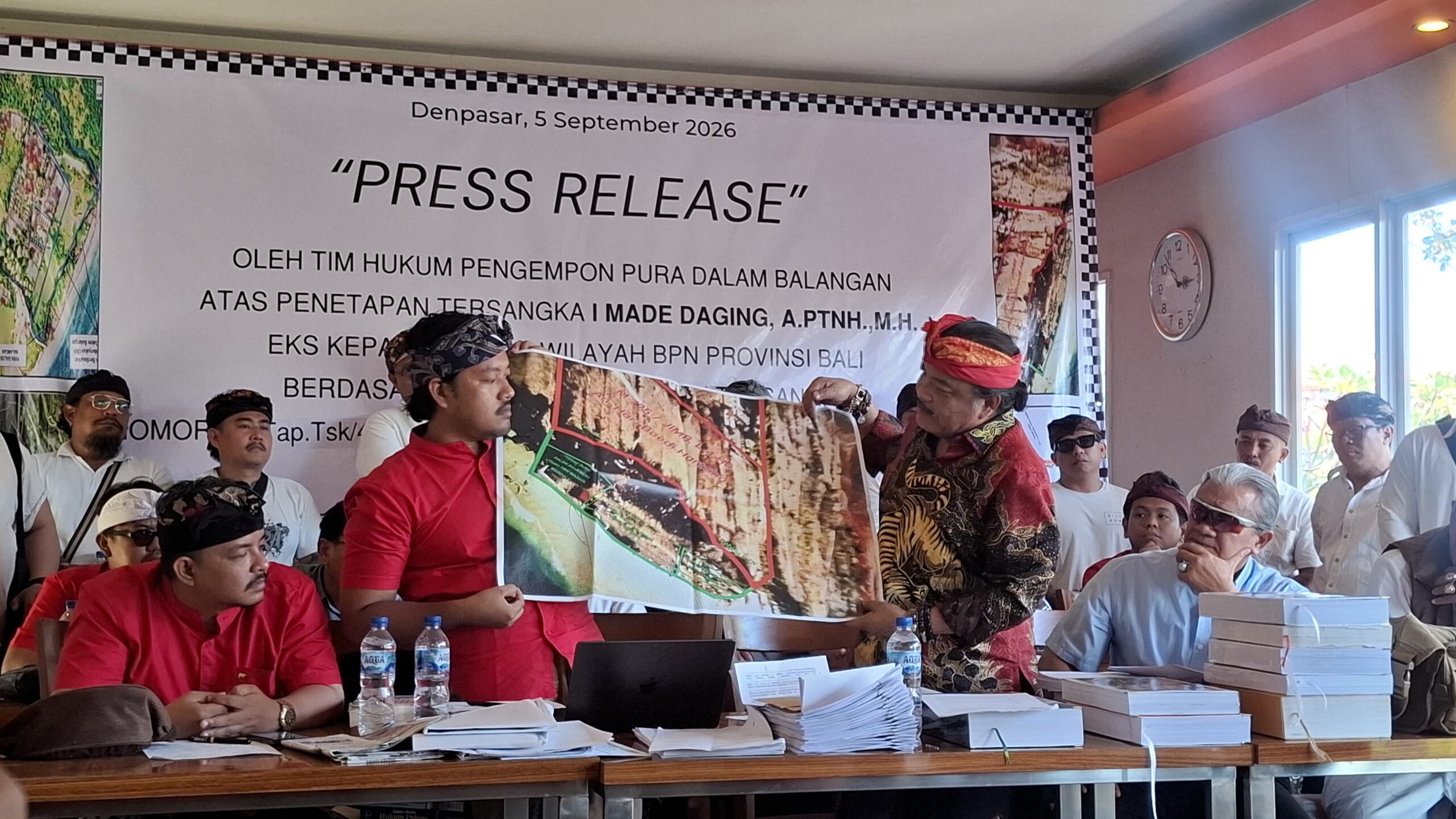 Mantan Kakanwil BPN Bali Jadi Tersangka, Kasus Surat Tanah Pura Dalam Balangan Bergulir
