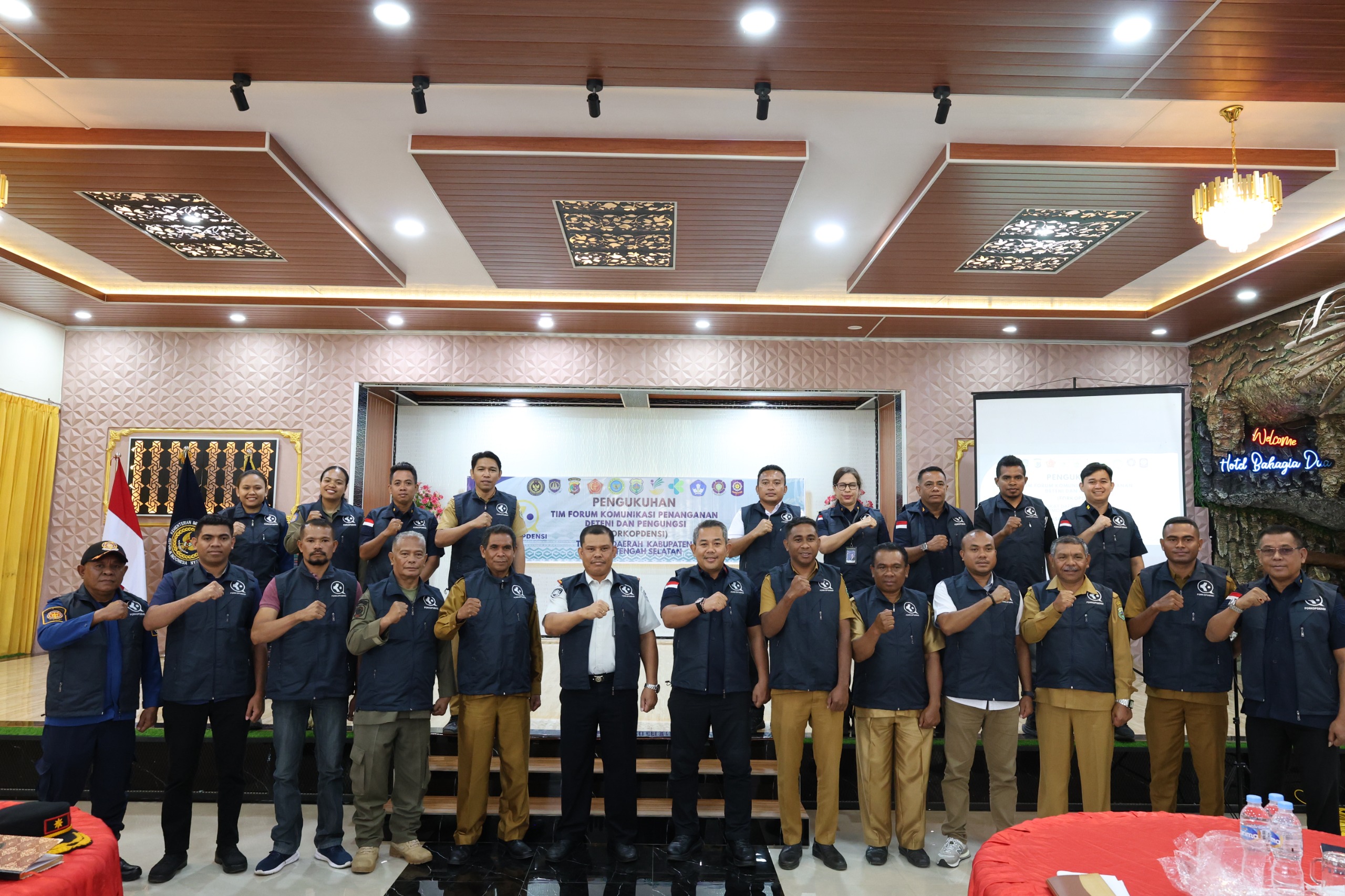 FORKOPDENSI TTS Diperkuat, Deteni dan Pengungsi Jadi Perhatian Bersama