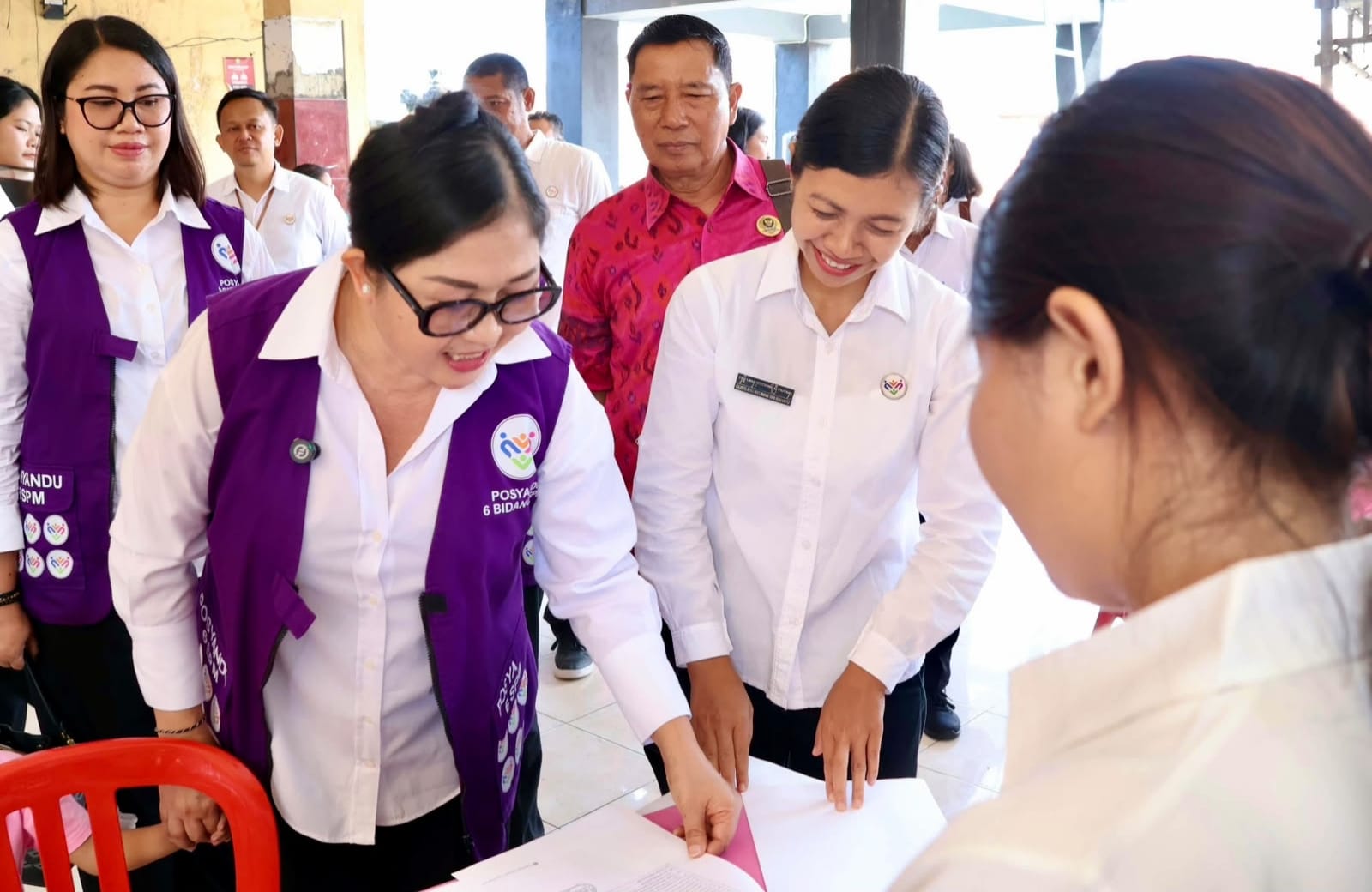 Bunda Rai Tinjau Persiapan Lomba Telajakan dan PSBS, Sekaligus Perkuat Posyandu 6 SPM