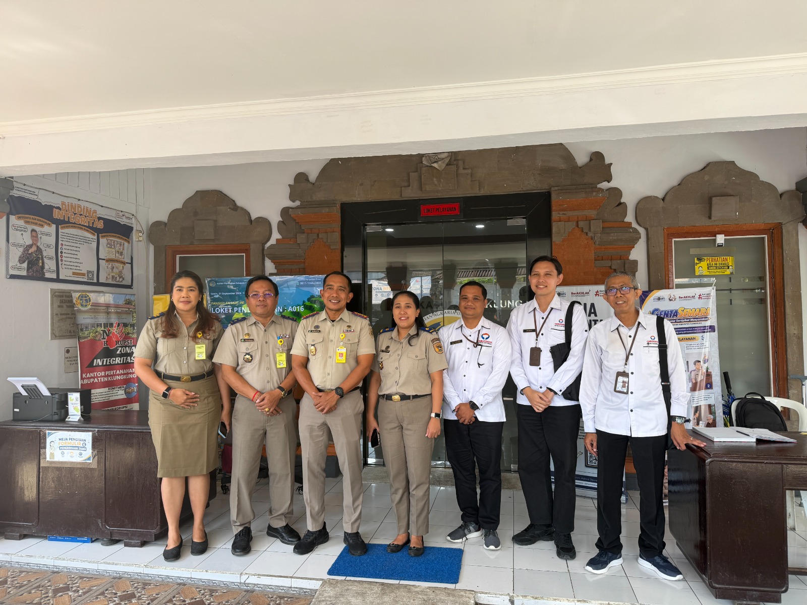 Ombudsman Evaluasi Pelayanan Publik, Kantah Klungkung Siapkan Pembenahan Berkelanjutan