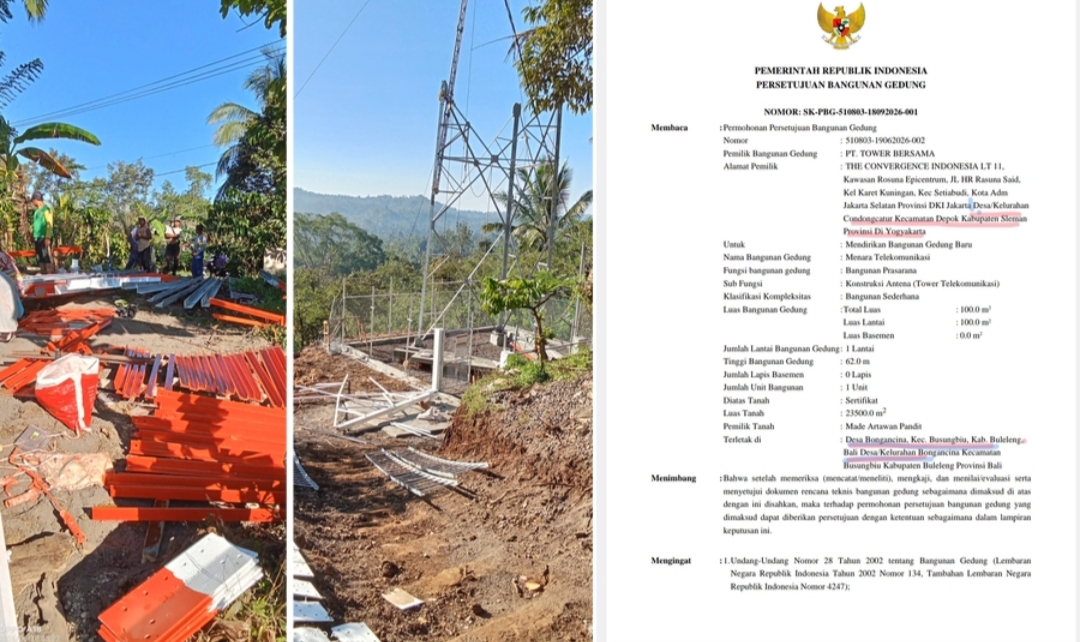 PBG Tower Bongancina Disorot, Kuasa Hukum Temukan Sejumlah Dugaan Kejanggalan Administratif