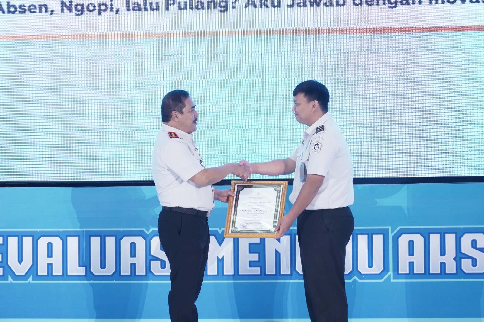 Dobrak Stigma ASN Cuma “Absen dan Ngopi”, Kemenimipas Ganjar Inovator di Rakor 2026