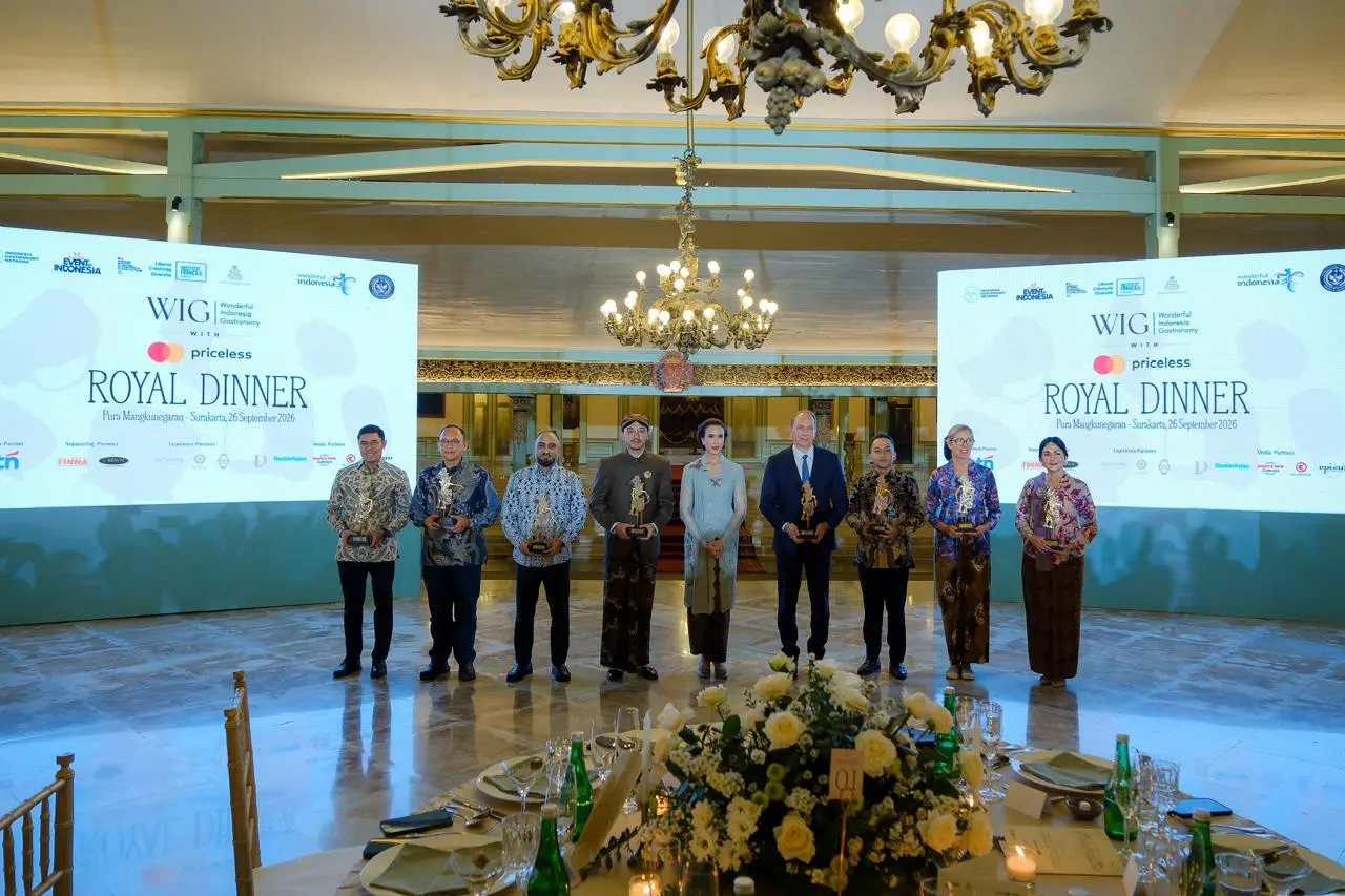 WIG 2026 Resmi Dibuka di Solo, Indonesia Dorong Gastronomi Lokal Tembus Panggung Global