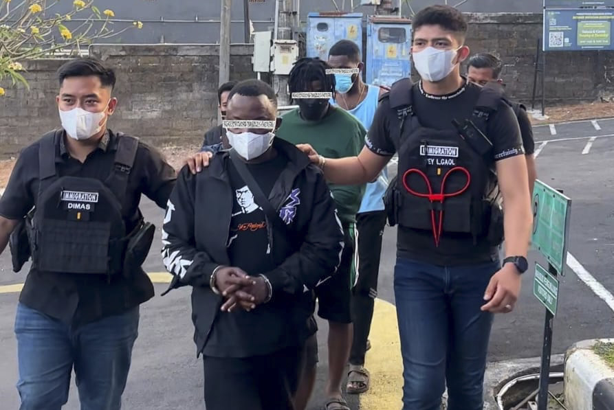Empat WNA Nigeria Diamankan dalam Operasi Gabungan Timpora Tabanan