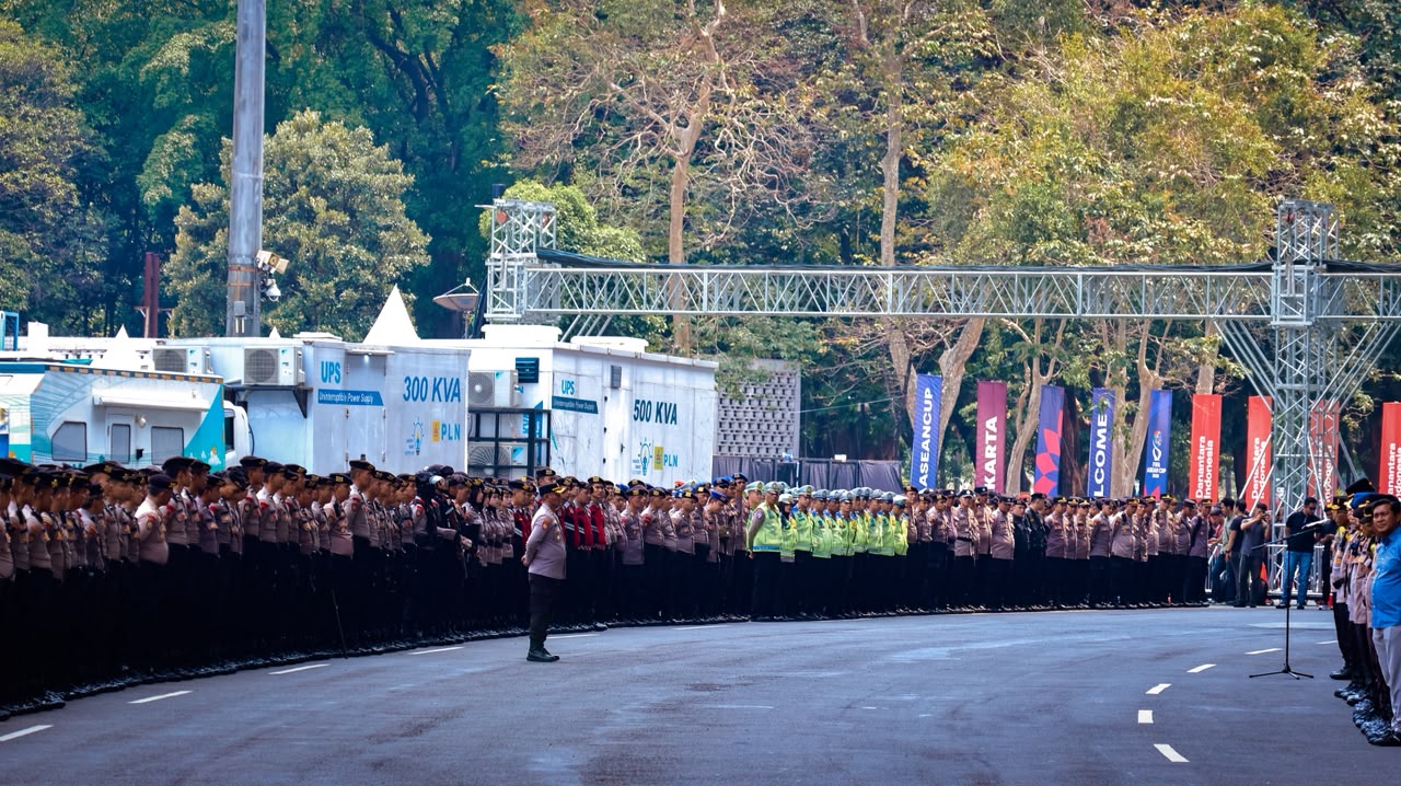 2.373 Personel Polri Dikerahkan Amankan Dua Laga FIFA ASEAN Cup di SUGBK