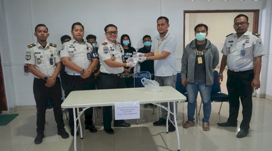 Lapas Cilegon Gagalkan Dua Upaya Penyelundupan Narkotika Lewat Layanan Kunjungan