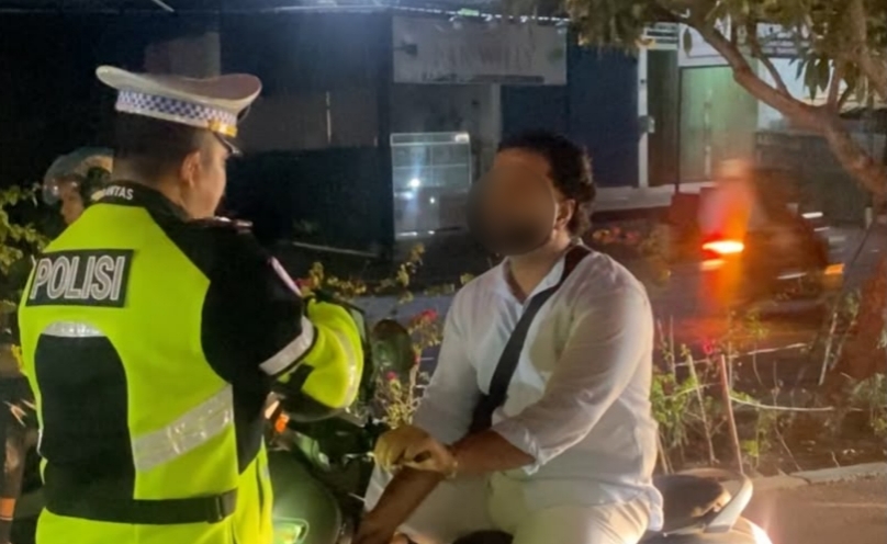 Malam Minggu di Kuta, Polisi Amankan 9 Motor Berknalpot Brong