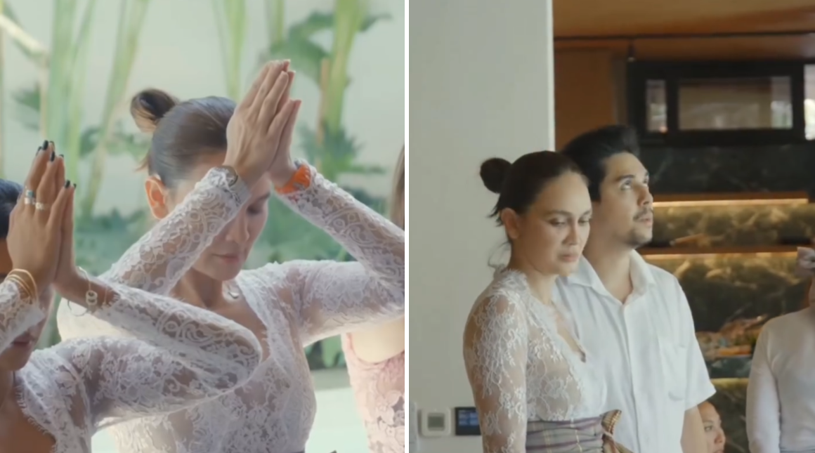Luna Maya Jalani Melaspas Rumah Baru, Netizen Soroti Batas Adat dan Keyakinan