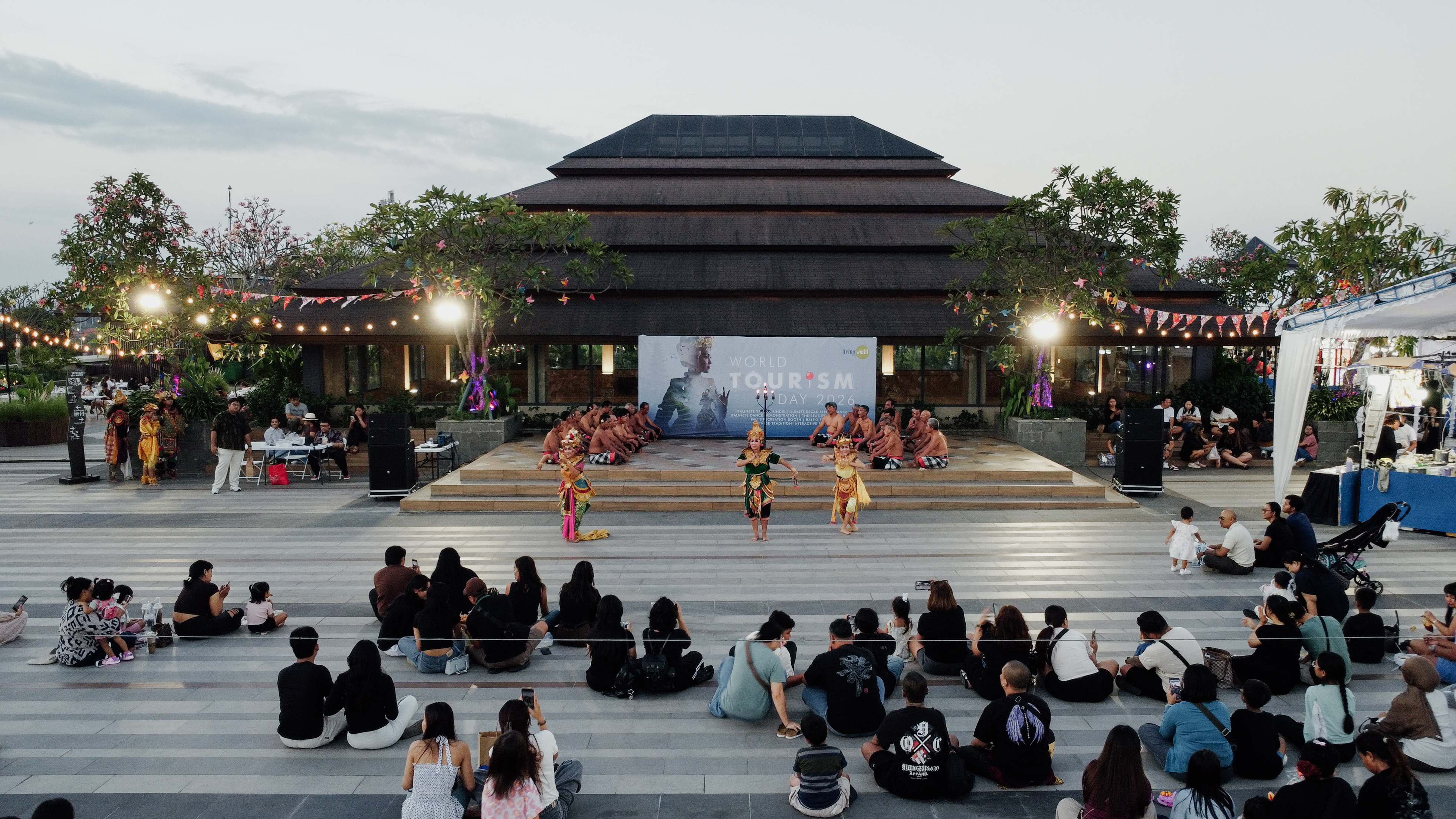 Rayakan World Tourism Day, Living World Denpasar Bawa Seni dan Budaya Bali ke Pusat Kota