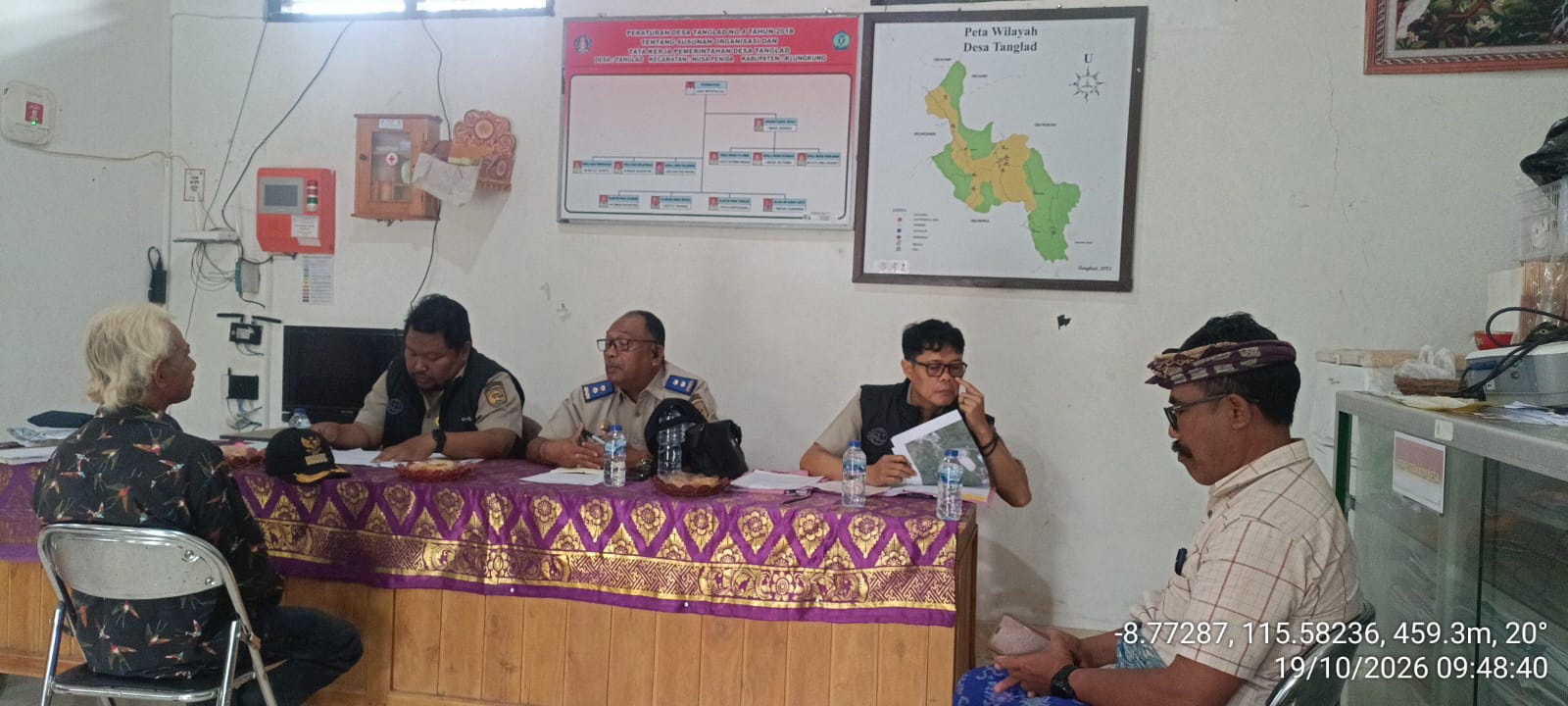 Sidang Panitia A di Tanglad dan Batukandik, Kantah Klungkung Teliti Data Pertanahan