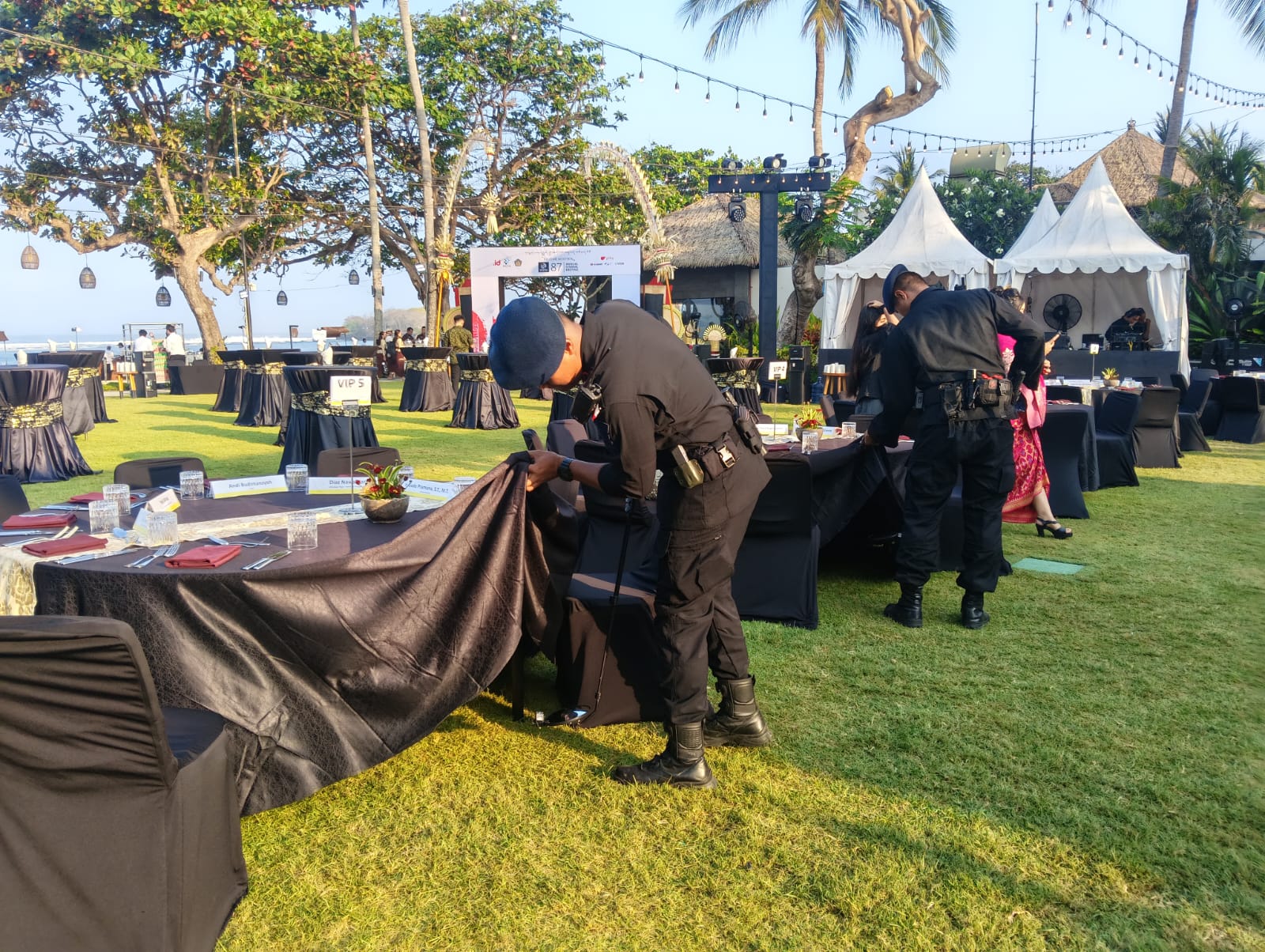 Polda Bali Sterilisasi Lokasi dan Perketat Patroli Jelang Welcome Dinner ICANN87