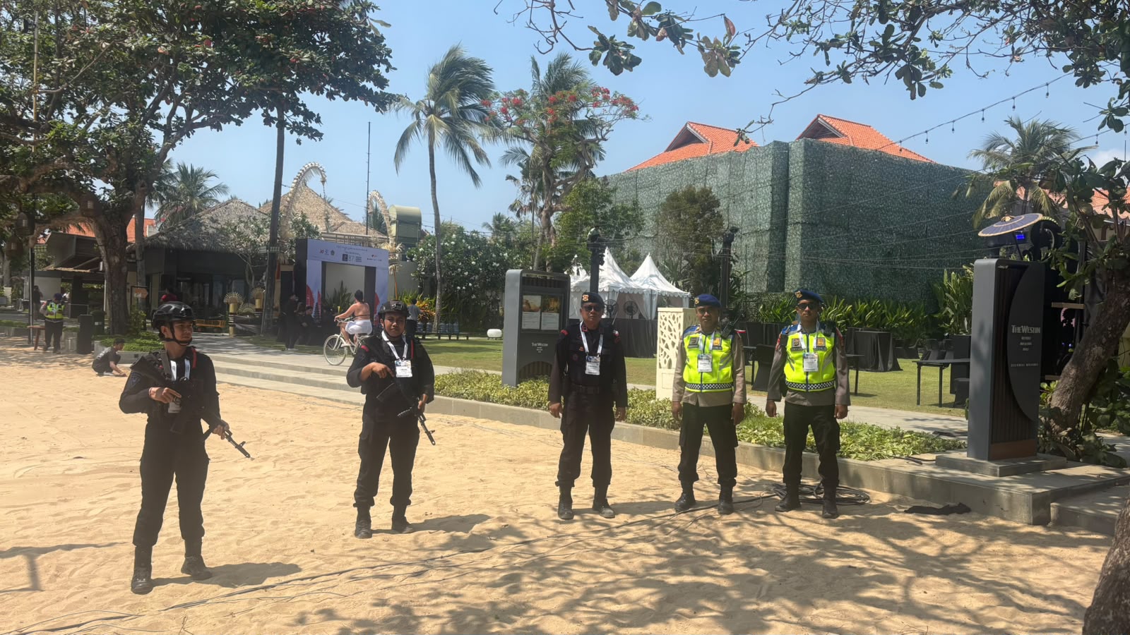 Bali Police Tighten Security for ICANN87 Welcome Dinner, Deploy Gegana Unit, K9 Teams, and ATV Patrols