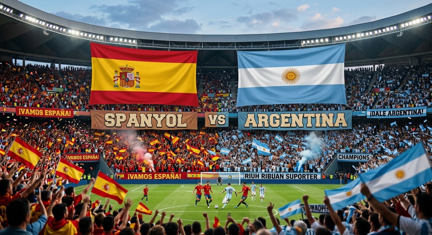 Spanyol vs Argentina: Analisis dan Prediksi Jelang Duel Sengit