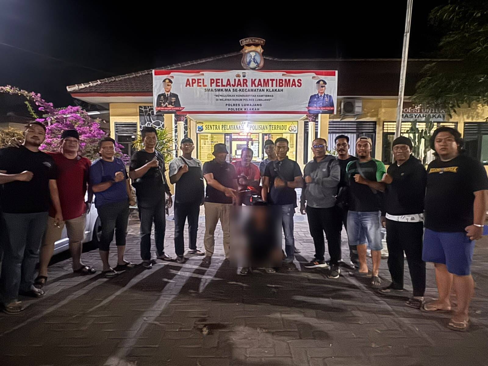 Pencuri motor ditangkap di wilayah Jawa Timur.